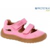 Protetika - barefoot polootvorené topánky TAFI pink-ihneď