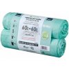 Lumax zaväzovacie zelené HDPE 60 l 2x10 ks 16 μm