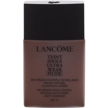 Lancôme Teint Idole Ultra Wear Nude lehký hydratační make-up s matujícím účinkem SPF19 16 Café 40 ml