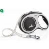 Flexi vodítko New Comfort L pásik 8m/50kg čierne