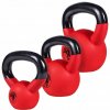 Sada vinylových kettlebelov 4 kg, 8 kg, 12 kg