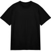 TRUE BLANKS Tričko Mens Boxy Tee, oversize, krátký rukáv, pánské COT73875300202-black M Černá
