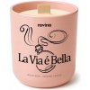 Ravina sójová vonná sviečka La Via e Bella parfumovaná v skle 175g
