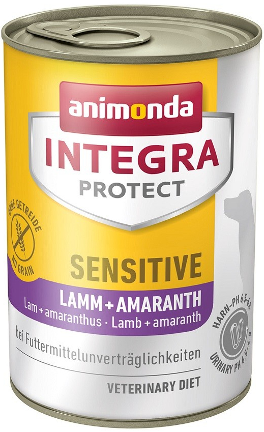 Animonda Integra Protect Sensitive jahňacie a amarant 400 g