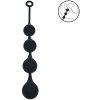 Levelz Silicone Waterdrop Anal Balls XL 50mm Black
