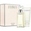 Calvin Klein Eternity parfumovaná voda 100 ml + telové mlieko 100 ml, darč. balenie, Akcia