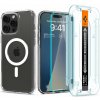 Spigen Ultra Hybrid MagSafe kryt + Glass TR EZ Fit Pack sklo iPhone 16 Pro Max white/clear