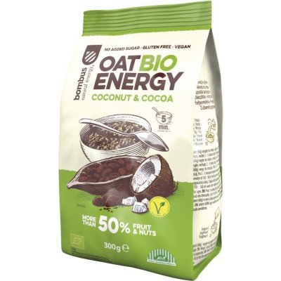 Bombus Oat Energy BIO kokos/kakao 300 g