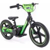 Beneo Detské elektrické odrážadlo RIRIBIKE RTX6 24V (16”), zelené, Lítiová batéria, 250W Motor, Kotúčová brzda, Nastaviteľné mäkké PU sedadlo