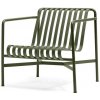 HAY Kreslo Palissade Lounge Chair Low, olive