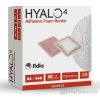 HYALO4 Adhesive Foam Border krytie na rany 7,5x7,5cm 10ks
