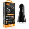 Múdra nabíjačka do auta ALIGATOR Power Delivery 20W, USB-C + USB-A