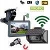 Cúvací SET do auta - magnetická WiFi HD 720P solárna kamera s 5