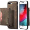 AppleKing dG.MING 2 v 1 kryt s odnímateľnou magnetickou peňaženkou pre iPhone 7 Plus / 8 Plus - kávový - možnosť vrátiť tovar ZADARMO do 30tich dní