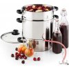Klarstein Applebee, parný odšťavovač, odšťavovací hrniec, elektrický, 1500 W, Ø 25 cm, 8 l, nehrdzavejúca oceľ (FP2-Applebee)