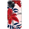Picasee Fashion Case pre Apple iPhone 13 mini - Red Lily