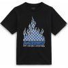 Vans Reflective Checkerboard Flame Ss Black