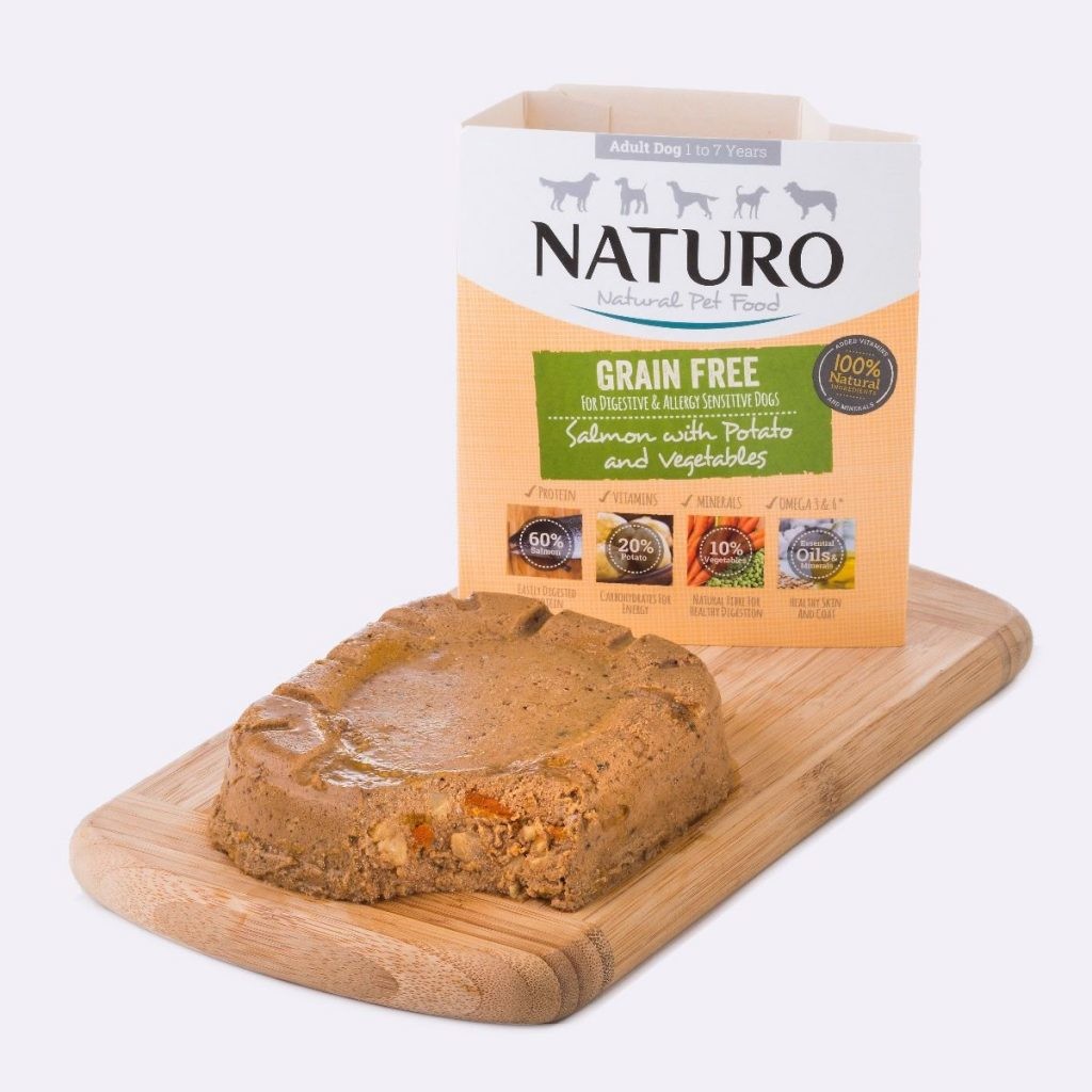 Naturo Adult Grain Free Salmon & Potato with Vegetables 400 g