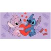 Jerry Fabrics Osuška Lilo a Stitch Kiss Varianta: Osuška Lilo a Stitch Kiss 70x140 cm