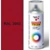 Sprej červený lesklý 400ml, odtieň RAL 3002 farba karmínovo červená lesklá, Schuller Ehklar, farby v spreji PRISMA COLOR 91006