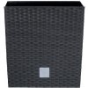 PROSPERPLAST RATO LOW antracit 22.3 x 22.3 x 22.8 cm
