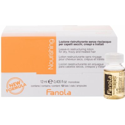 Fanola Nourishing Leave-In Lotion (W) 12ml, Sérum na vlasy