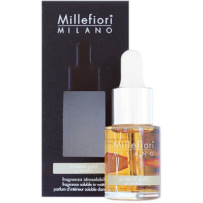 Millefiori Milano Natural Mineral Gold Minerální zlato Aroma olej 15 ml