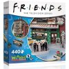 WREBBIT 3D puzzle Přátelé: Central Perk 440 dílků