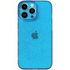 AppleKing transparentný kryt s trblietkami pre iPhone 14 Pro Max - modrý - možnosť vrátiť tovar ZADARMO do 30tich dní