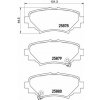BREMBO Súprava brzdových doštičiek P 49 049
