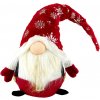 MAKRO - Dekorácia vianočná – škriatok vianočný červený 60cm