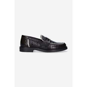 Filling Pieces Loafer Polido Ox Blood 44233191912-BLACK, čierna