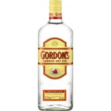 Gordon's Gin 37,5% 0,7 l (čistá fľaša)