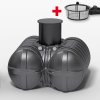 Nádrž Roth Twinbloc® 5 000 l s filtrom 1350 mm O 2460 mm 2350 mm