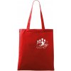 Bowling kolky - Taška bavlnená - 42 x 38 cm ( Červená )