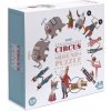 LONDJI Kruhové puzzle Cirkus - 36 dielikov