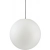 Exteriérové závesné svietidlo Ideal lux 136004 SOLE SP1 MEDIUM 1xE27 60W biela IP44
