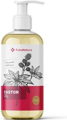 FutuNatura 100 % ricínový olej s dávkovačom 300 ml