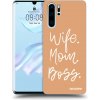 Picasee silikónový prehľadný obal pre Huawei P30 Pro - Boss Mama