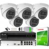 Hilook by Hikvision Sada na IP monitoring 4Mpx, 5 IP kamier, 8-kanálový PoE rekordér - HiLook od Hikvision