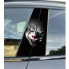 Nálepka na stĺpik auta Pennywise IT Prémiová fólia ZADARMO