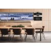 DIMEX | Dibond doska za kuchynskú linku | DBW-26060-195 Hmla medzi stromami | 260 x 60 cm + Dibond obkladová doska Dimex do kuchyne Hmla medzi stromami v rozmere 260 x 60 cm + lepidlo zadarmo