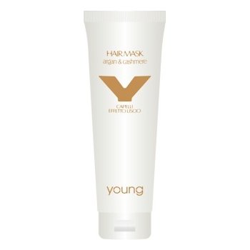 Young Y-LISS Maska argan a kašmír pro hebké a dokonale hladké vlasy 150 ml
