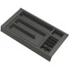 GOLLINUCCI Kúpeľňový organizér s príslušenstvom 450mm 241x422x53mm antracit 10900302