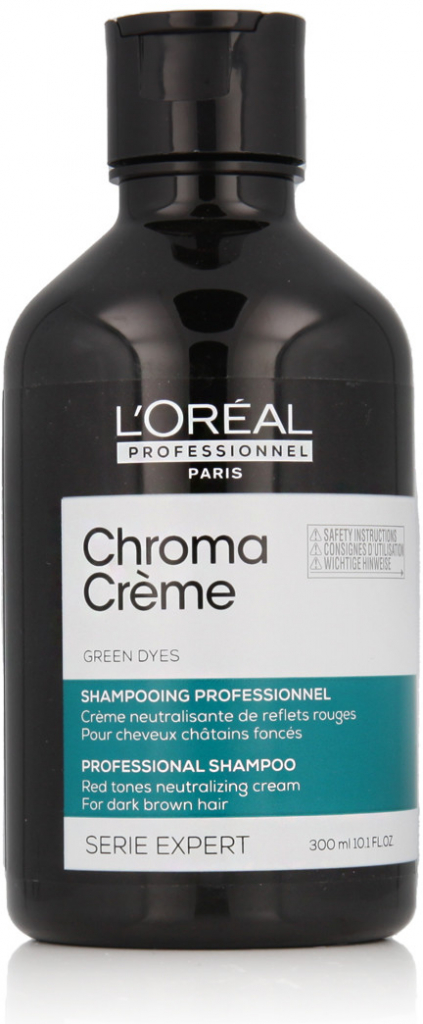 L\'Oréal Expert Chroma Créme Green Shampoo 300 ml