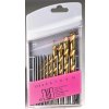 Vrtáky 1 ÷ 10 mm Falti HSS TiN EXTRA v plastovej kazete Sada 10 dielov po 1 mm (FALTIE039501019)