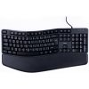 HAMA 182630 ERGONOMICKA KLAVESNICA EKC-400, ODNIMATELNA PODLOZKA POD ZAPASTIE