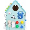 2Kids Toys Activity board Domeček modrý
