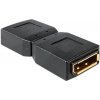 DeLOCK 65374 Adapter DisplayPort Gender Changer DisplayPort Buchse auf DisplayPort Buchse čierna