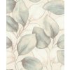 Rasch tapeta na stenu 659863 Incanto 0,53 x 10,05 m (Vliesová tapeta - krémová, zelená)